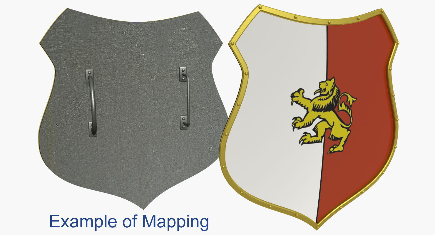 Medieval Shield by Guilhem_Bedos 3DOcean